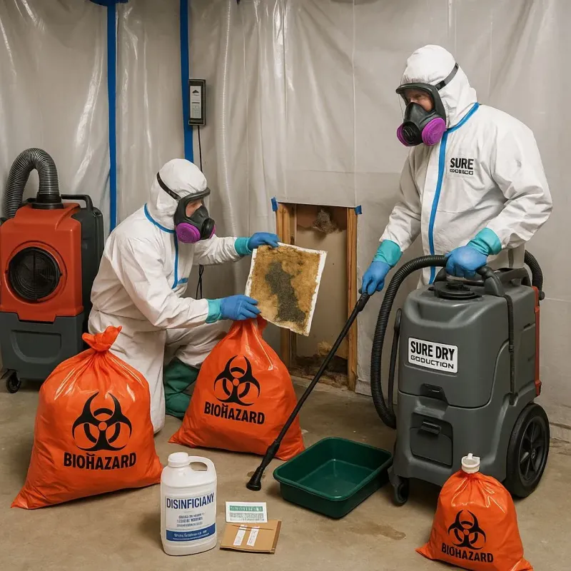Contaminated Water Handling Protocols process in Inverness, FL