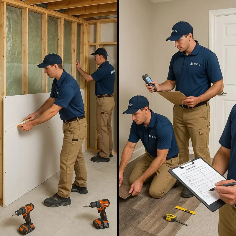Repairs and Reconstruction process in Inverness, FL