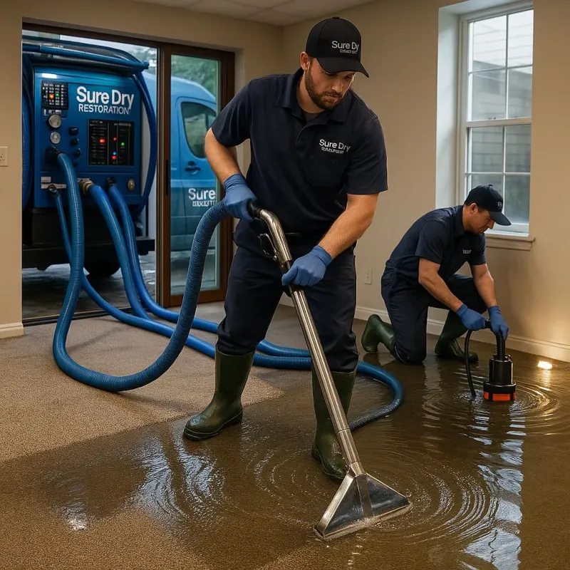 Water Extraction and Removal process in Inverness, FL